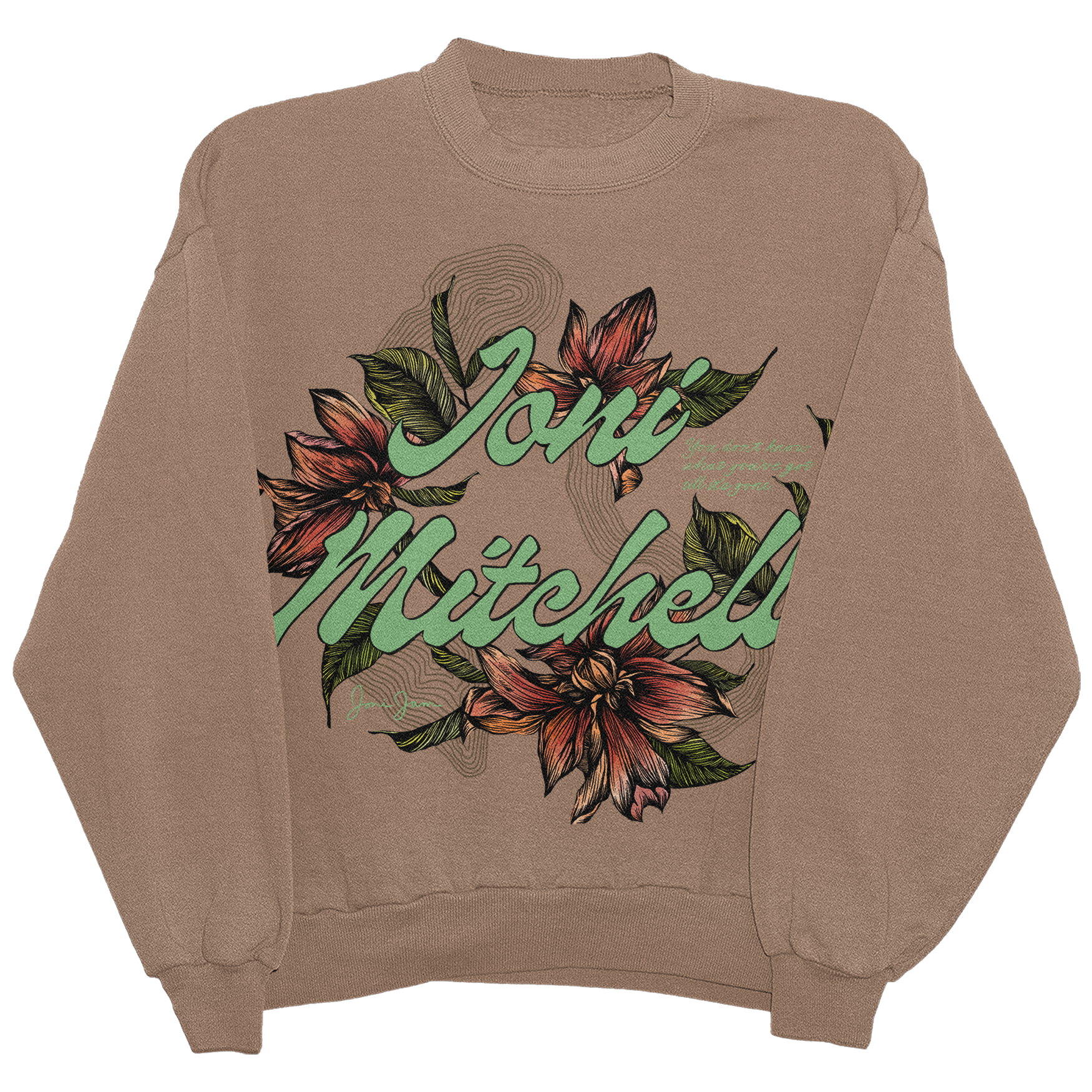 Paradise Crewneck | Joni Mitchell Official Store